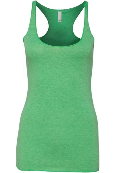 Bella+canvas Women´s Triblend Racerback Tank In Green