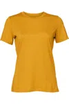 Bella+canvas Bella + Canvas Womens/ladies Heather Jersey Relaxed Fit T-shirt In Multi