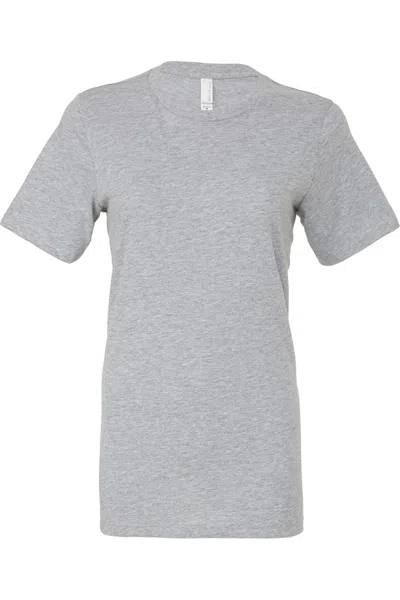 Bella+canvas Bella + Canvas Womens/ladies Heather Jersey Relaxed Fit T-shirt In Multi