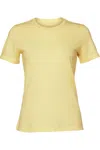 Bella+canvas Bella + Canvas Womens/ladies Heather Jersey Relaxed Fit T-shirt In White
