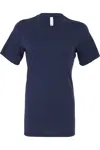 Bella+canvas Bella + Canvas Womens/ladies Jersey Short-sleeved T-shirt In Blue