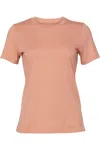 Bella+canvas Womens Relaxed Jersey Tee In Brown