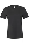 Bella+canvas Bella + Canvas Womens/ladies Jersey Short-sleeved T-shirt In Grey
