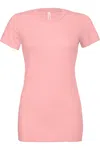 Bella+canvas Bella + Canvas Womens/ladies Jersey Short-sleeved T-shirt In Pink