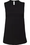 Bella+canvas Bella + Canvas Womens/ladies Muscle Jersey Tank Top In Black