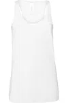 Bella+canvas Bella + Canvas Womens/ladies Muscle Jersey Tank Top In White