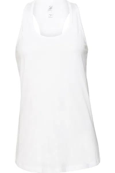 Bella+canvas Bella + Canvas Womens/ladies Racerback Tank Top In White