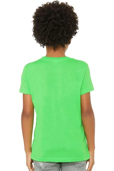 Bella+canvas Kids' Youth Cvc Jersey Tee In Green
