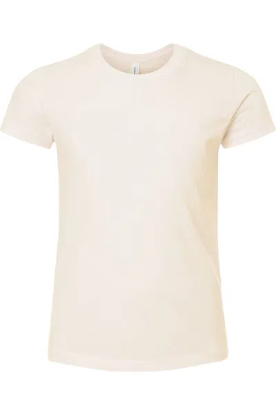 Bella+canvas Kids' Youth Cvc Jersey Tee In Pink