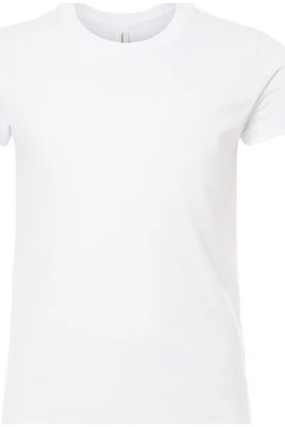 Bella+canvas Kids' Youth Cvc Jersey Tee In White