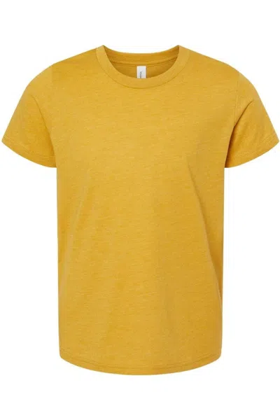 Bella+canvas Kids' Youth Cvc Jersey Tee In Yellow