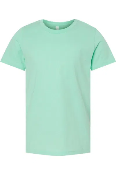 Bella+canvas Kids' Youth Jersey Tee In Green