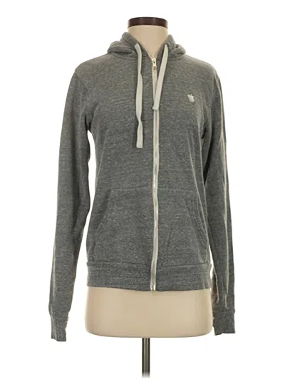 Pre-owned Bella+canvas Zip Up Hoodie In Gray