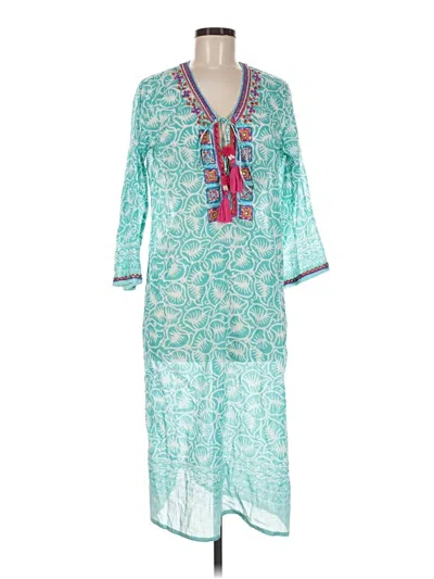 Pre-owned Bella Casual Dress In Teal