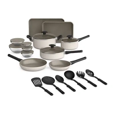 Bella Ceramic 21-pc. Non-stick Cookware Set In Gray