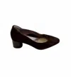 Bella Comforto Evelyn Pump In Chocolate Suede