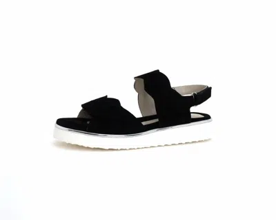 Bella Comforto Women's Coral Open Toe Sandals In Black