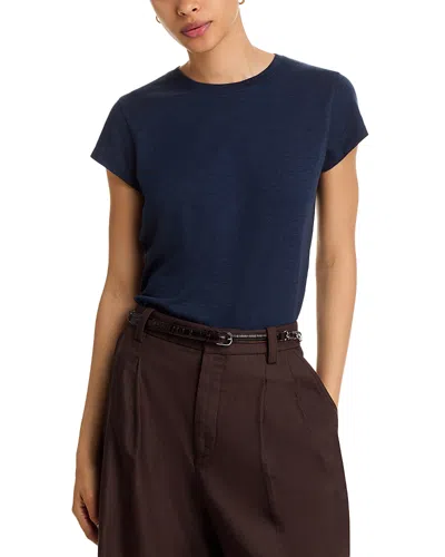 Bella Dahl Baby Crewneck Tee In Blue