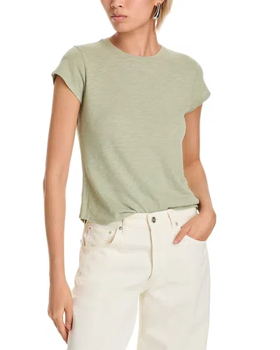 Bella Dahl Baby Crewneck Tee In Olive Grove