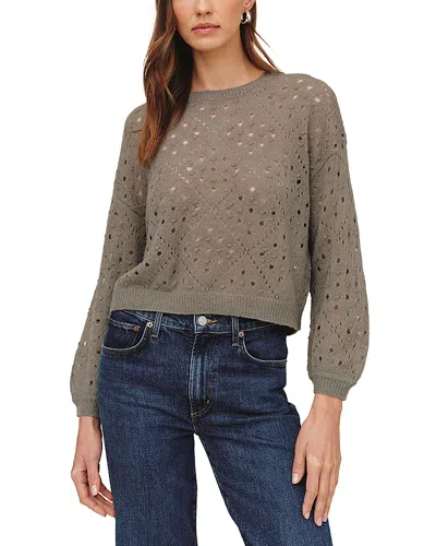 Bella Dahl Balloon Sleeve Sweater In Green