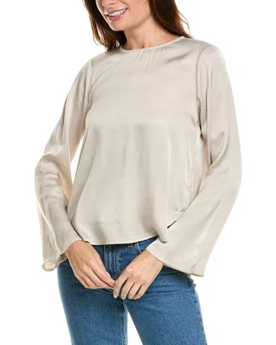 Bella Dahl Bell Sleeve Top In Grey