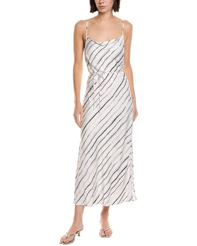 BELLA DAHL BELTED BIAS SLIP DRESS