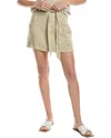 Bella Dahl Posey Cargo Linen-blend Mini Skirt