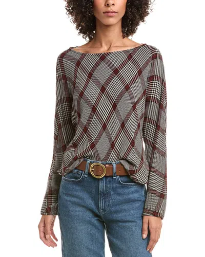Bella Dahl Bias Dolman Sleeve Top In Brown