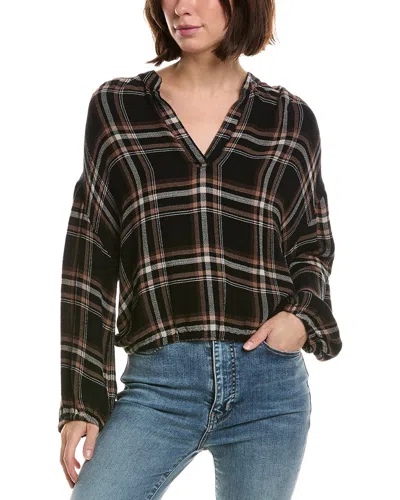 Bella Dahl Blouse In Black