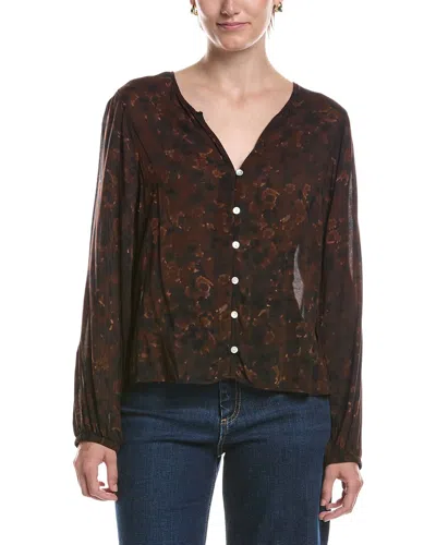 Bella Dahl Blouse In Brown