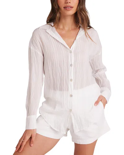 Bella Dahl Boyfriend Button Down In White