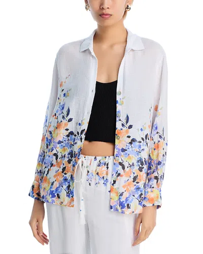 BELLA DAHL BOYFRIEND BUTTON DOWN SHIRT
