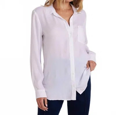 Bella Dahl Boyfriend Shirt In White
