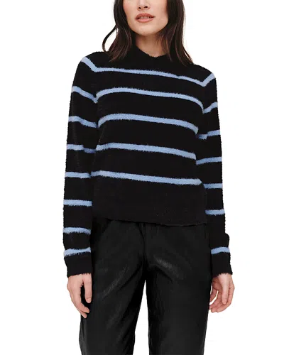 Bella Dahl Brushed Knit Striped Sweater In Multi