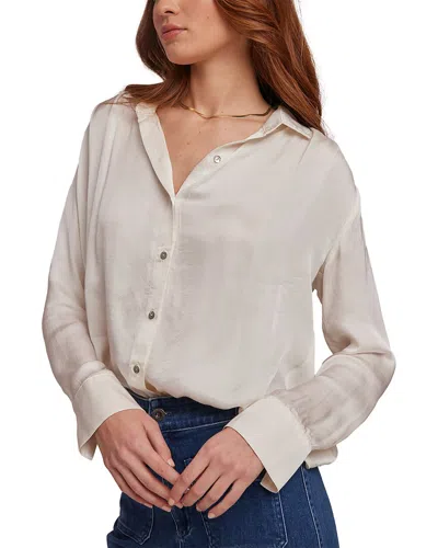Bella Dahl Flowy Raglan Shirt In Neutral