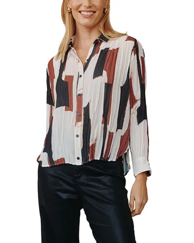 Bella Dahl Button Down Shirt In White