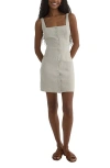 Bella Dahl Button Front Linen Minidress
