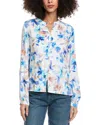 Bella Dahl Button Loop Front Shirt In White