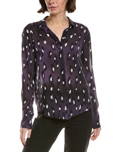 Bella Dahl Button Shirt In Blue
