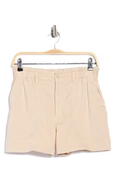 Bella Dahl Linen-blend Culotte Short In Animal Print