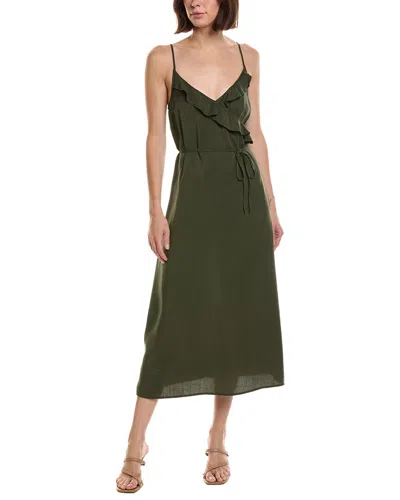 Bella Dahl Cami Midi Dress In Green