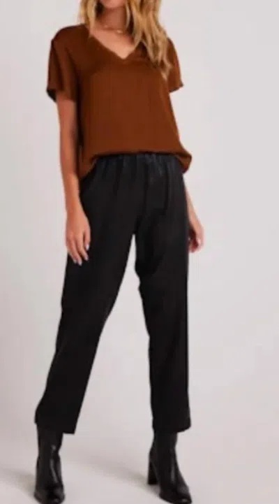 Bella Dahl Camille Track Pant In Black
