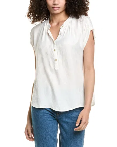 BELLA DAHL BELLA DAHL CAP SLEEVE HENLEY