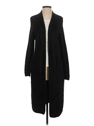 Pre-owned Bella Dahl Cardigan Sweater In Black