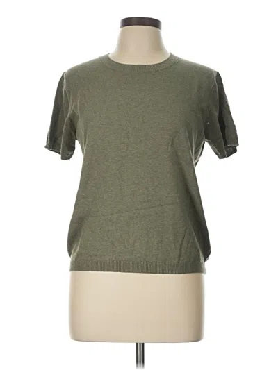 Pre-owned Bella Dahl Cardigan Sweater In Green