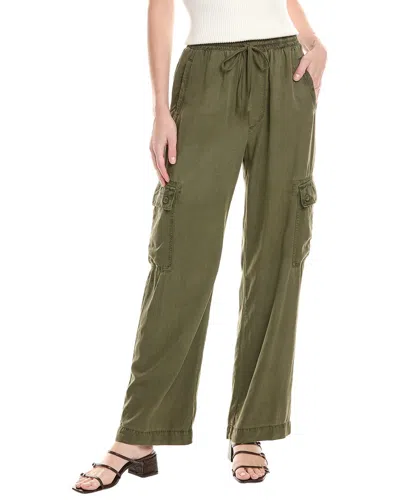Bella Dahl Cargo Pant In Green