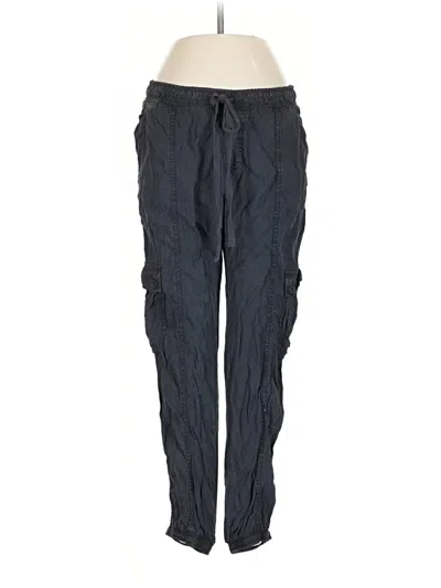 Pre-owned Bella Dahl Cargo Pants In Blue