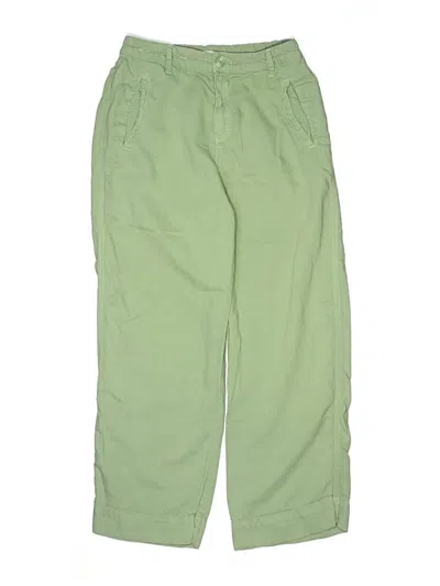 Pre-owned Bella Dahl Cargo Shorts In Green