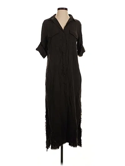 Pre-owned Bella Dahl Casual Dress In Black
