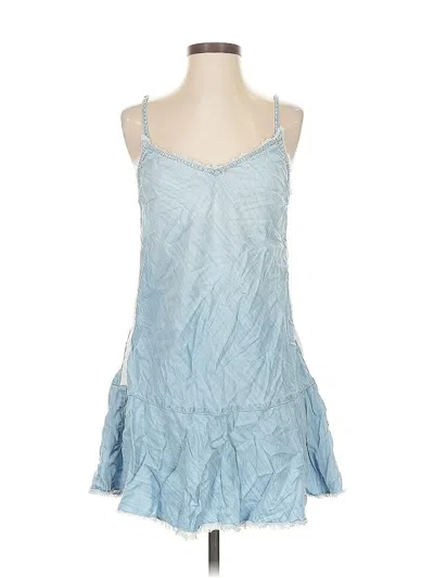 Pre-owned Bella Dahl Casual Dress In Blue